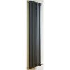 Laser Klassic Vertical 2 Column Textured Grey Radiator